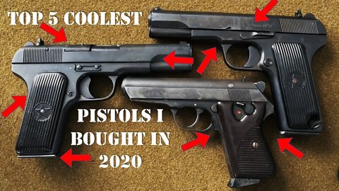 Top 5 Coolest Surplus Handguns I Bought in 2020