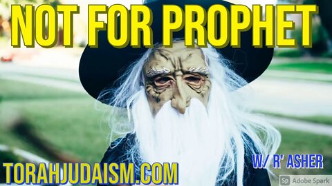 Not for Prophet