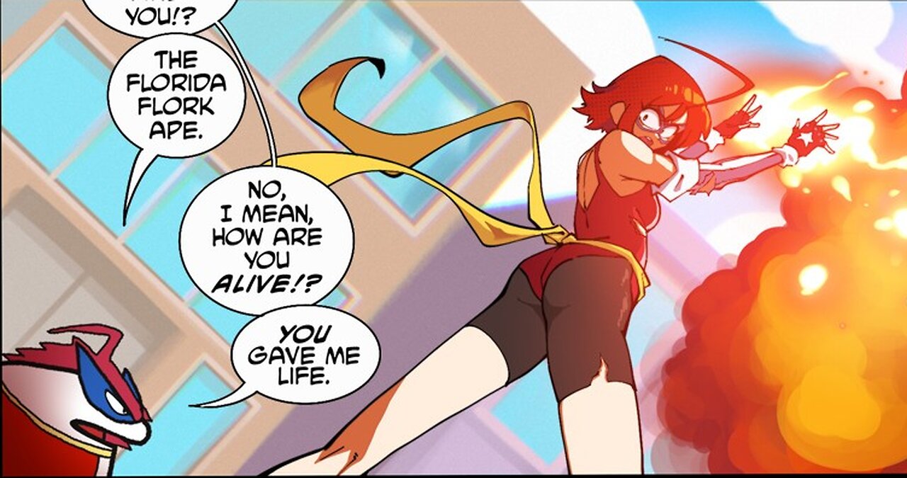 Kamen America WS chapter 40-44 Kamen Comet x Flork of Cows