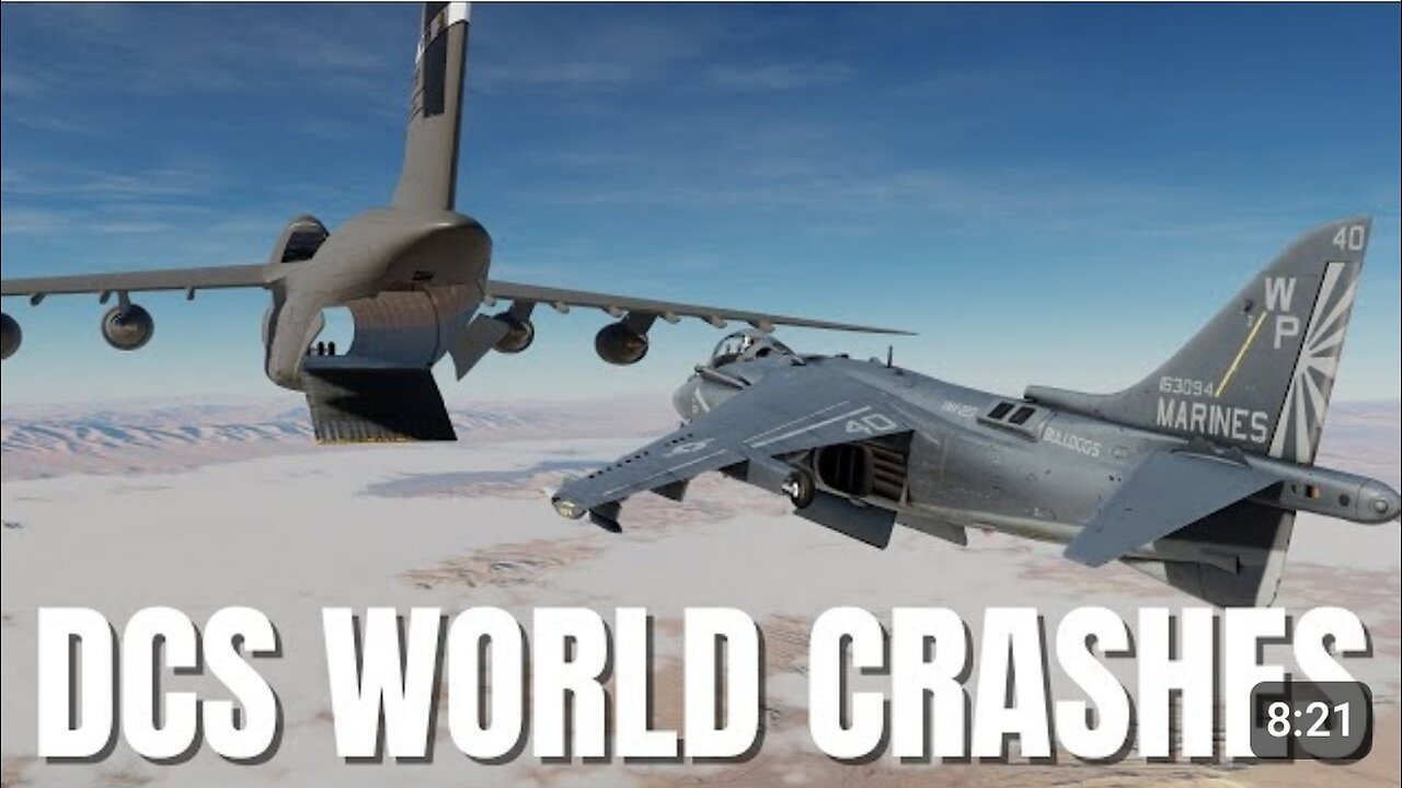 Airplane Crashes, Takedowns & Emergency Landings! V32 _ DCS World 2.5 Modern Flight Sim Crashes