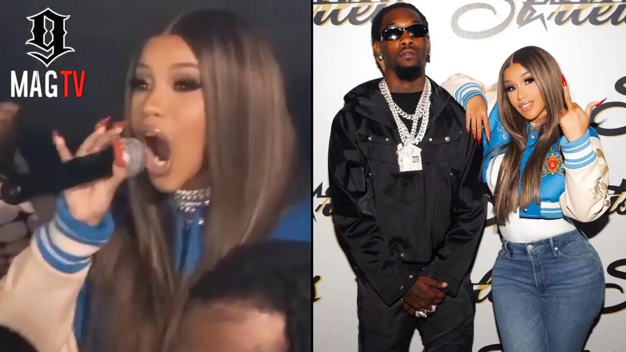 Cardi B Checks DJ For Playing Nicki Minaj Song! 😤