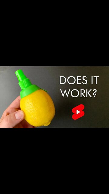 Does This Lemon Gadget Work? #shorts