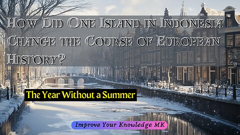 How Did One Island in Indonesia Change the Course of European History?