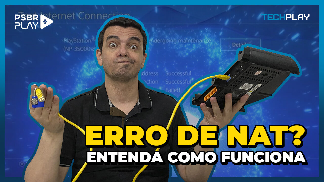 ERRO DE NAT NO SEU PS4 e PS5? 😱 ENTENDA COMO FUNCIONA