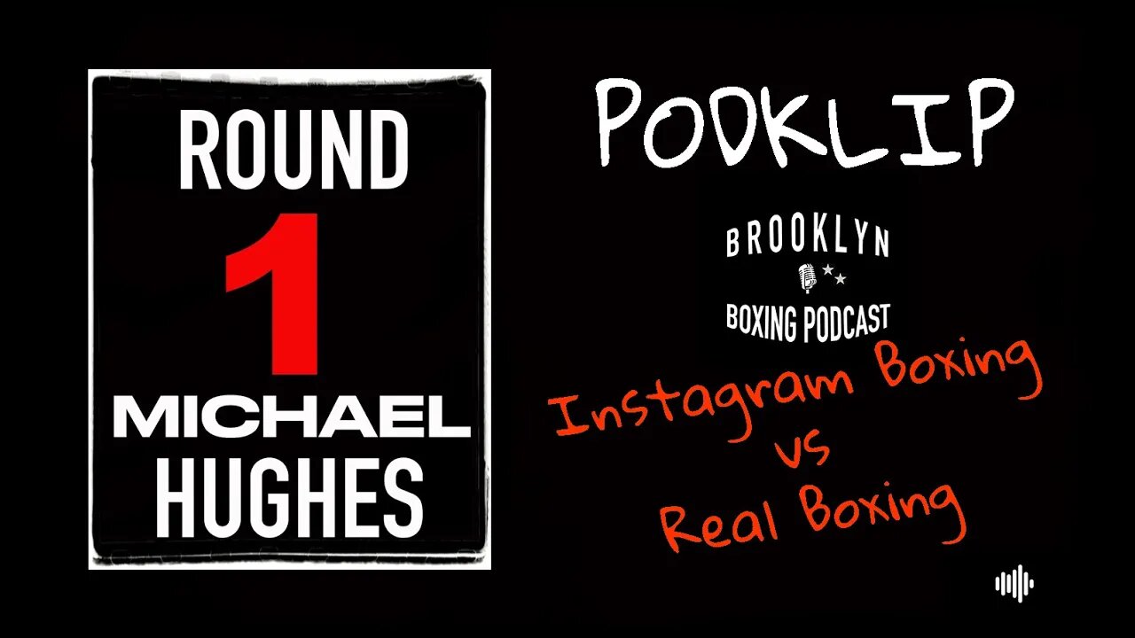 HITKLIP - MICHAEL HUGHES - INSTAGRAM BOXING vs REAL BOXING
