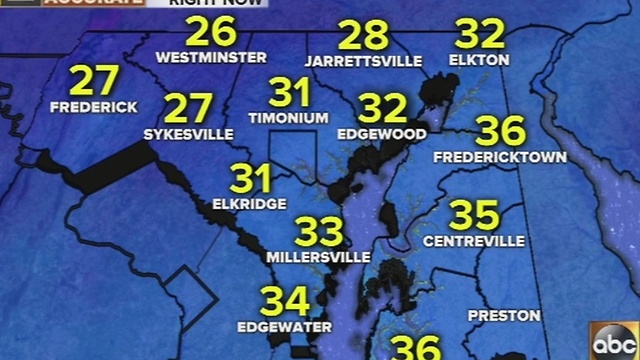 Wind chill causing frigid temperatures Thursday