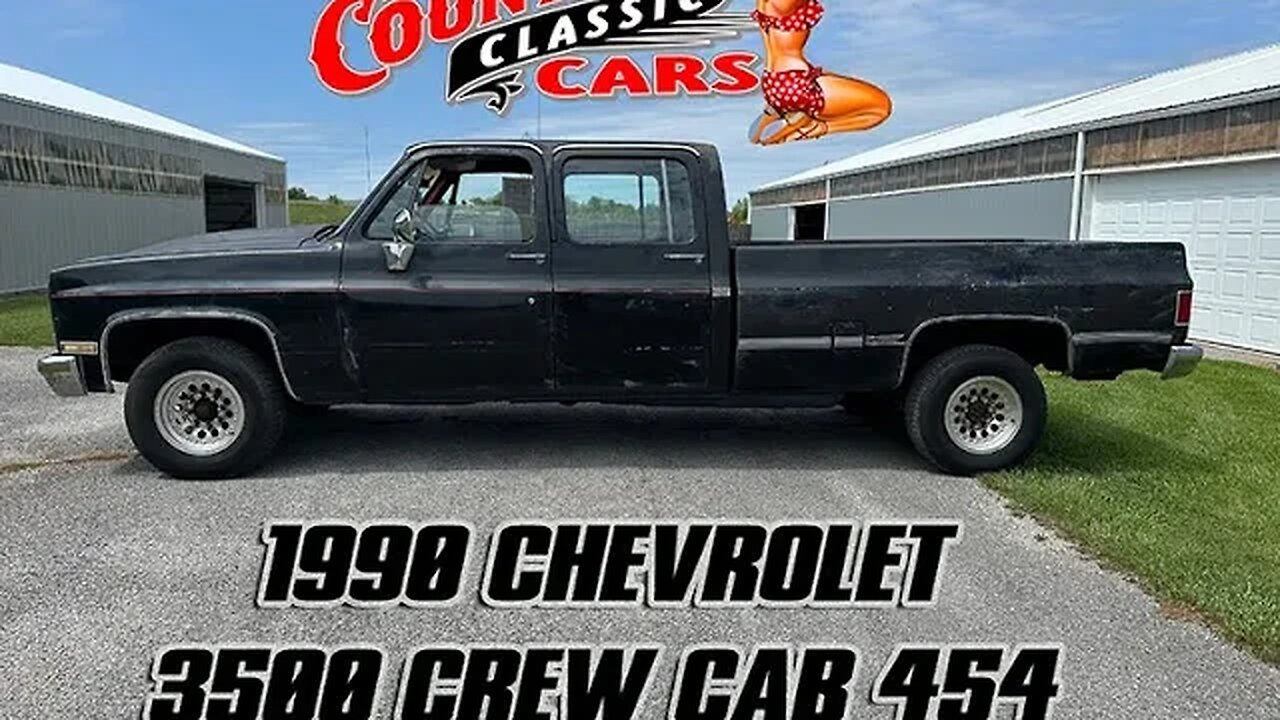 1990 Chevrolet Crew Cab 454 Truck