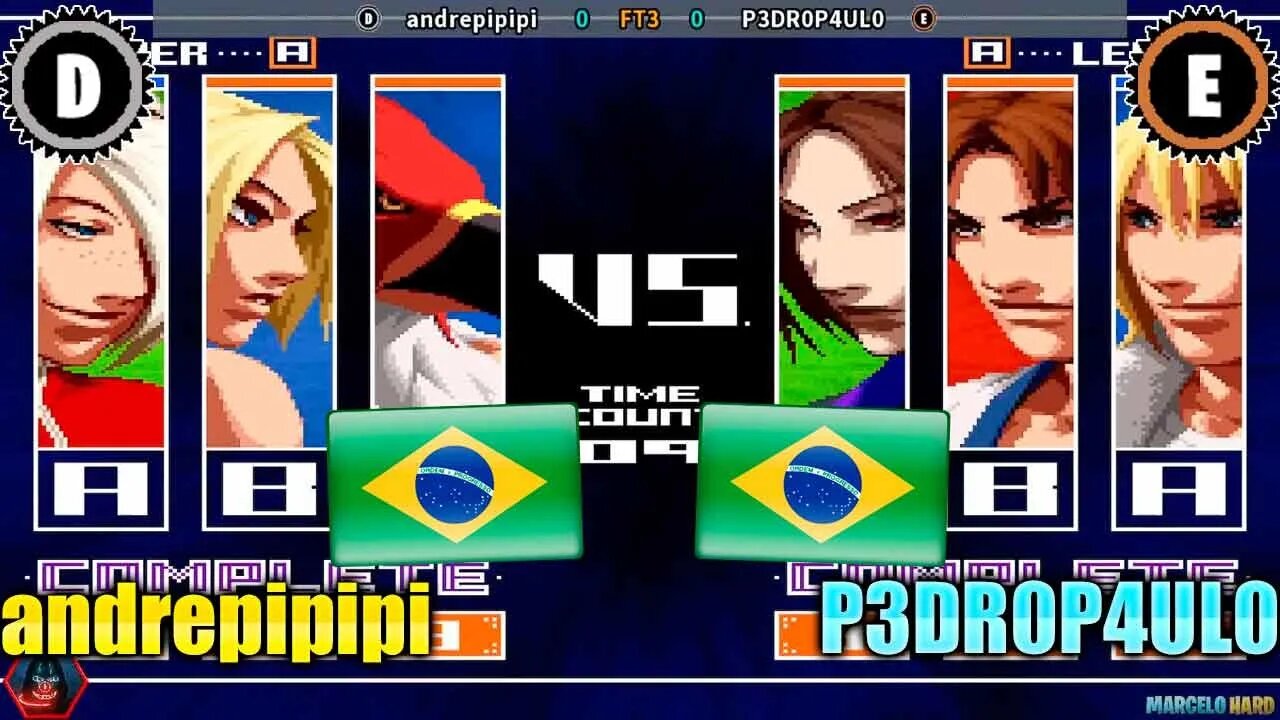 The King of Fighters 2003 (andrepipipi Vs. P3DR0P4UL0) [Brazil Vs. Brazil]