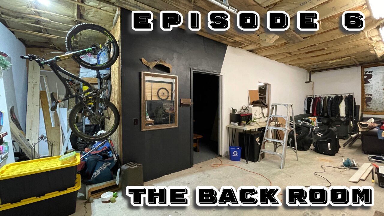 Backroom Transformation Ep. 6: Painting, Drywall, & New Couch | Timelapse Series