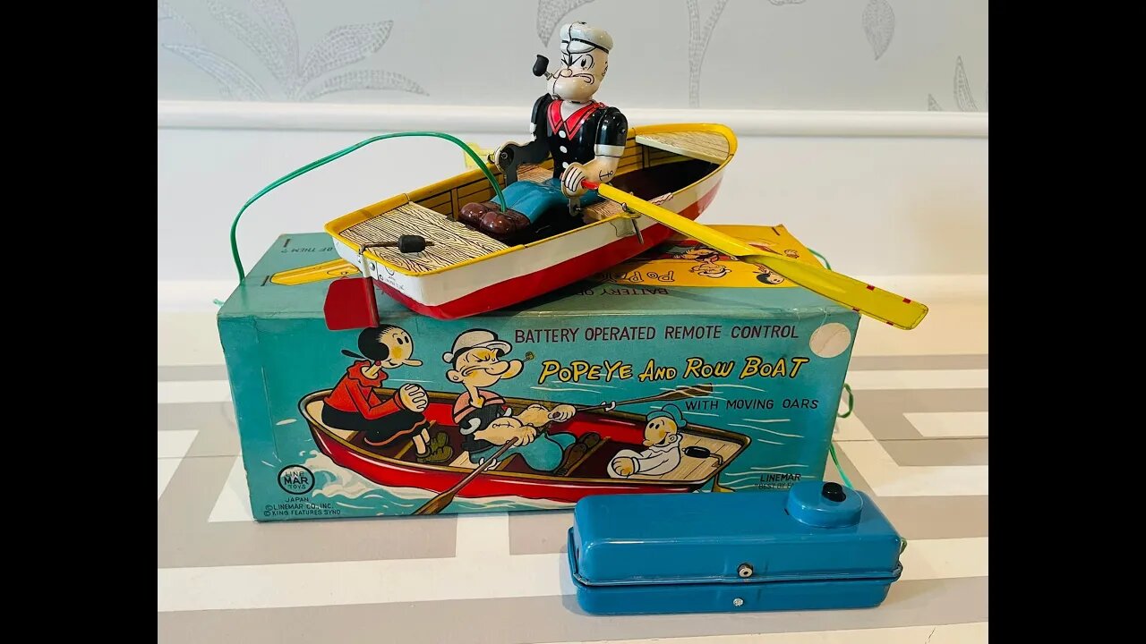Row Row Row your Popeye And Rowboat! 🚣