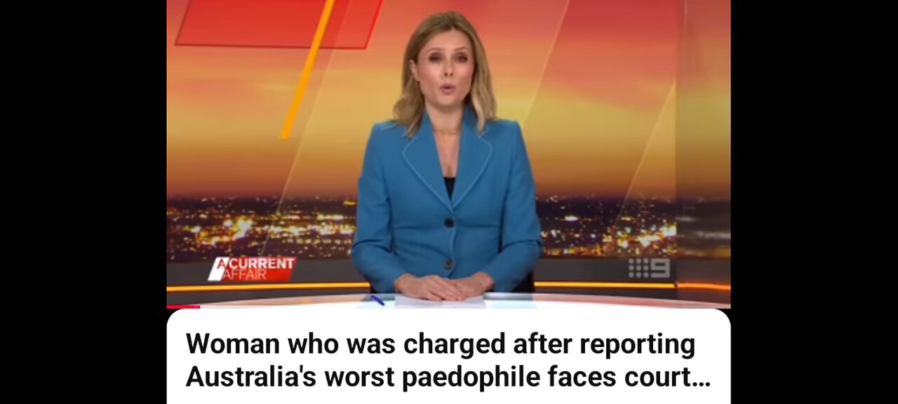 WOMAN CHARGED AFTER REPORTING AUSTRALIA'S WORST PEDO