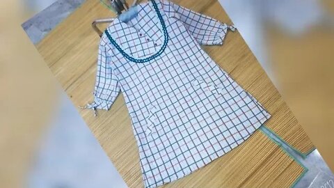 Designer Kurti Top Cutting And Stitching