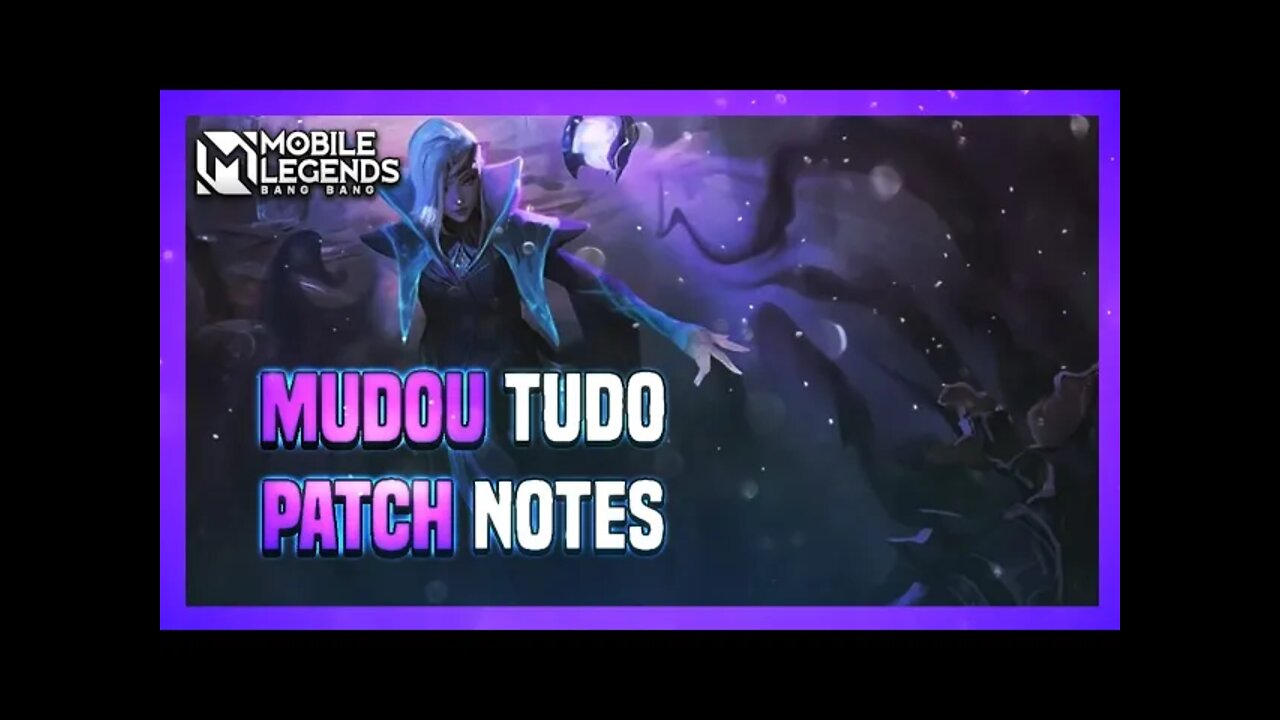 MUDOU O META? PATCH NOTES NOVEMBRO 2021 | Mobile Legends