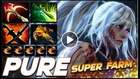 Pure Luna Super Farm - Dota 2 Pro Gameplay