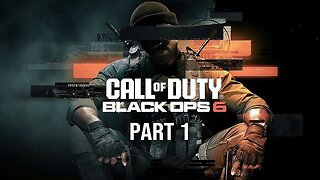 CALL OF DUTY BLACK OPS 6 PS5 Walkthrough Gameplay Part 1 - INTRO (COD 2024 Campaign)