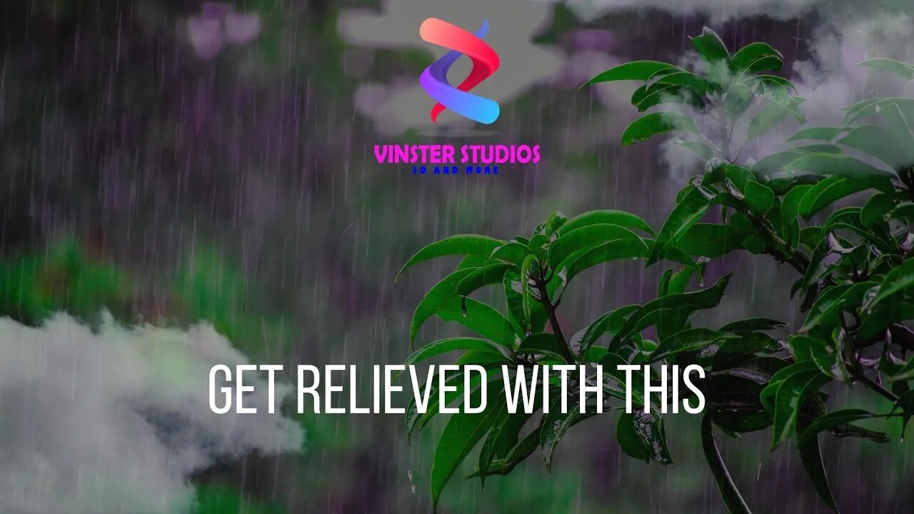 Soothing rain sounds for deep sleep, relaxing, against depression and fatigue.