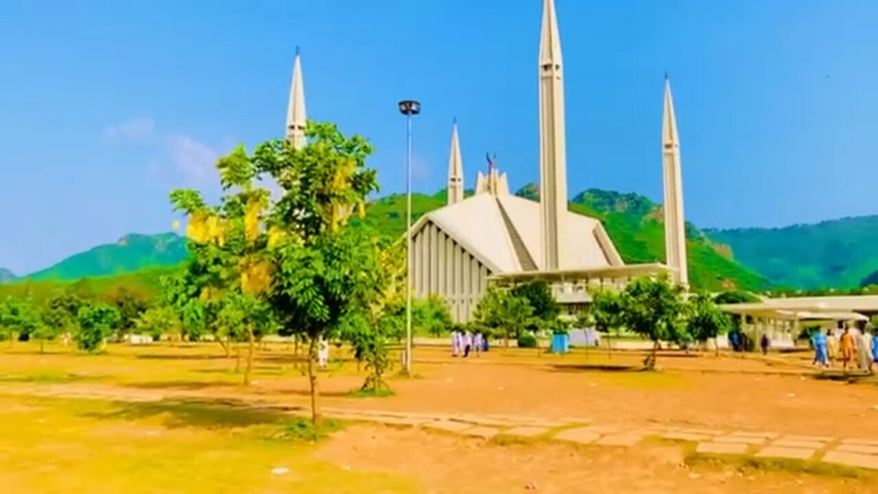 Fasal mosque 🕌 Islamabad Pakistan 🇵🇰