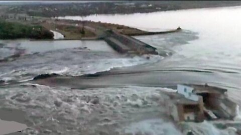 Russia has blown up major Ukrainian dam, says Kyiv - BBC News