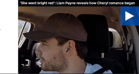 'She went bright red': Liam Payne reveals how Cheryl romance began