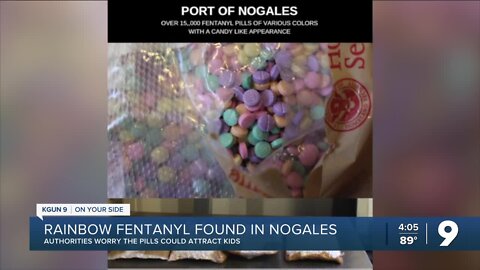 "Rainbow fentanyl" caught second day in a row at Nogales port of entry