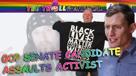 AZ Senate Candidate Blake Masters Attacks Activist In BLM Shirt At Republican Campaign Event