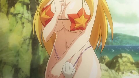The Familiar of Zero: Rondo of the Princesses OVA - the girls trying on the new swimsuits