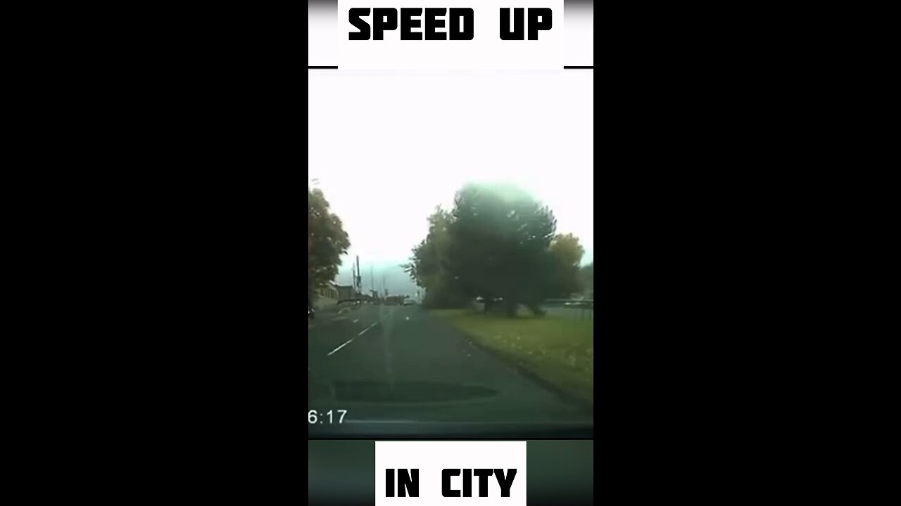 Speed up in city 😱