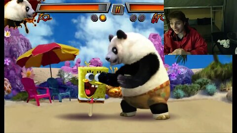SpongeBob SquarePants VS Po The Kung Fu Panda In A Nickelodeon Super Brawl 3 Just Got Real Battle