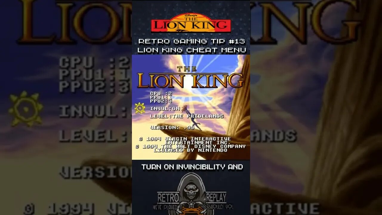 Retro Gaming Tip #13 - Lion King (SNES)