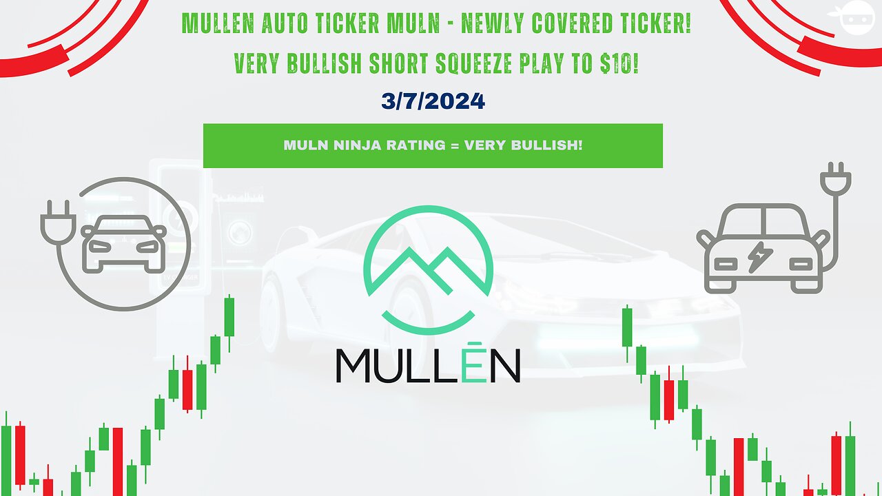 Mullen (MULN) Update: Driving Towards $10! | 3/7/2024 Candlestick Ninja Analysis