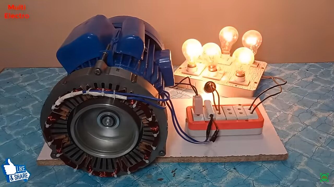 12KW Free Energy Generator