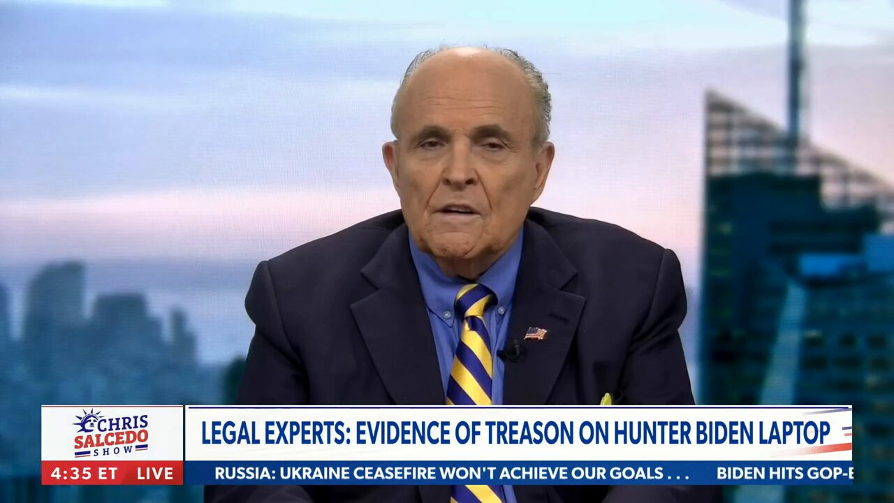 Rudy Giuliani: Biden regime won't let Hunter laptop be used as evidence