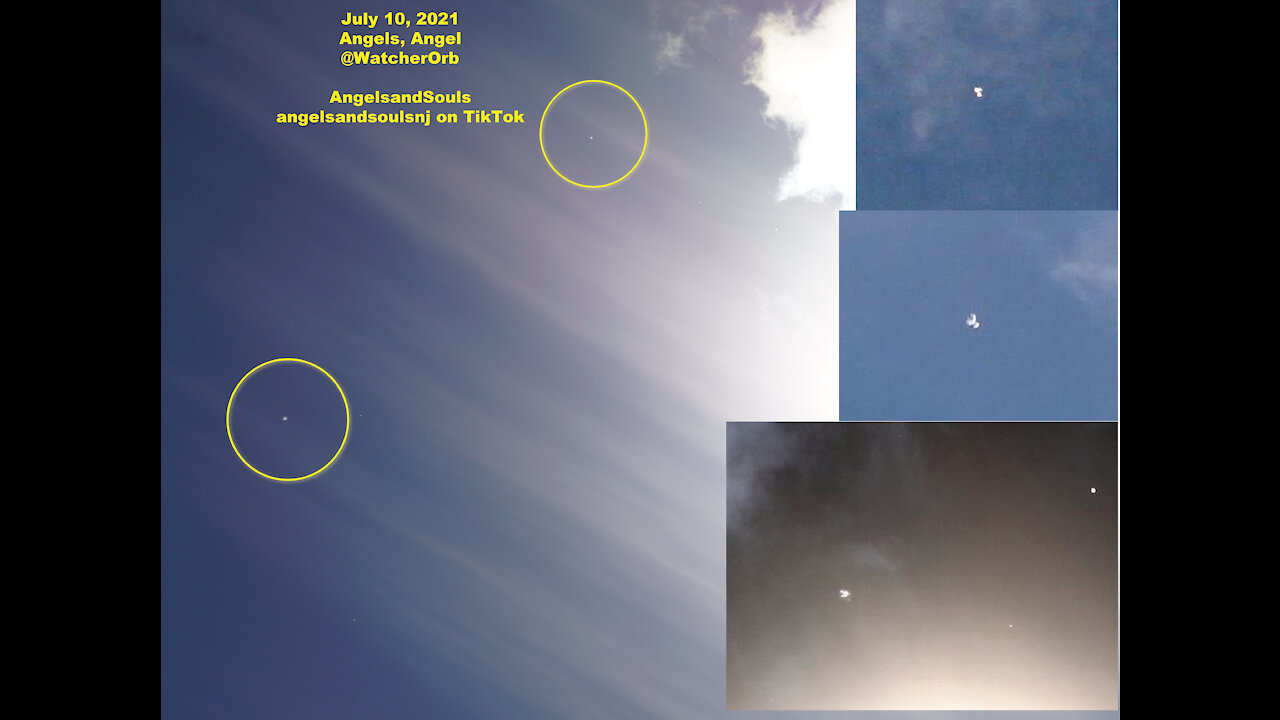 Daytime Angel Orb Ethereal Activity (July 2021)