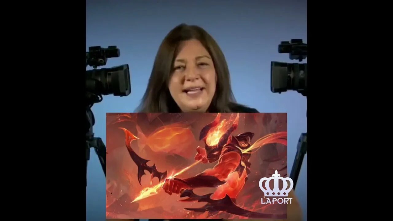 Isabela Boscov analisando as skins do Varus