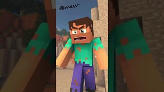 MINECRAFT: COMO FUGIR DO ESQUELETO! #shorts