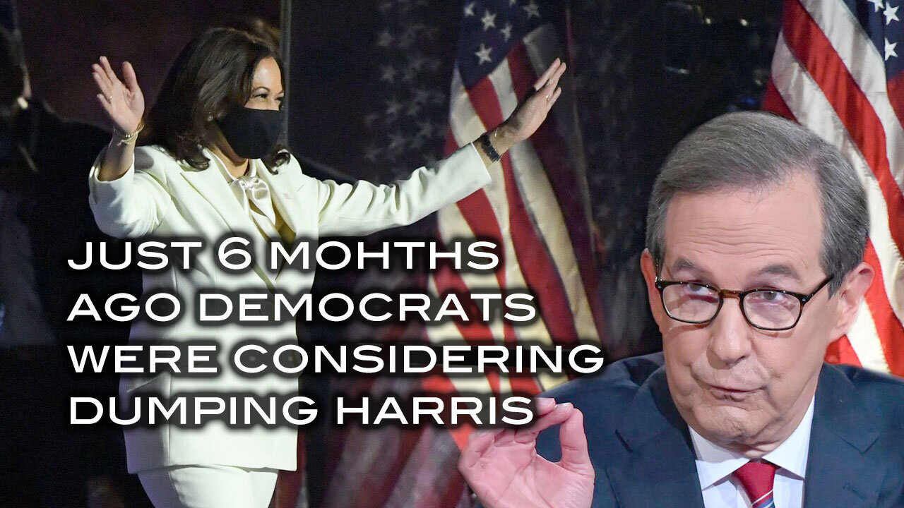 Just 6 Months Ago Democrats Were Considering Dumping Harris