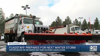 Flagstaff preparing for snow on New Year's Eve