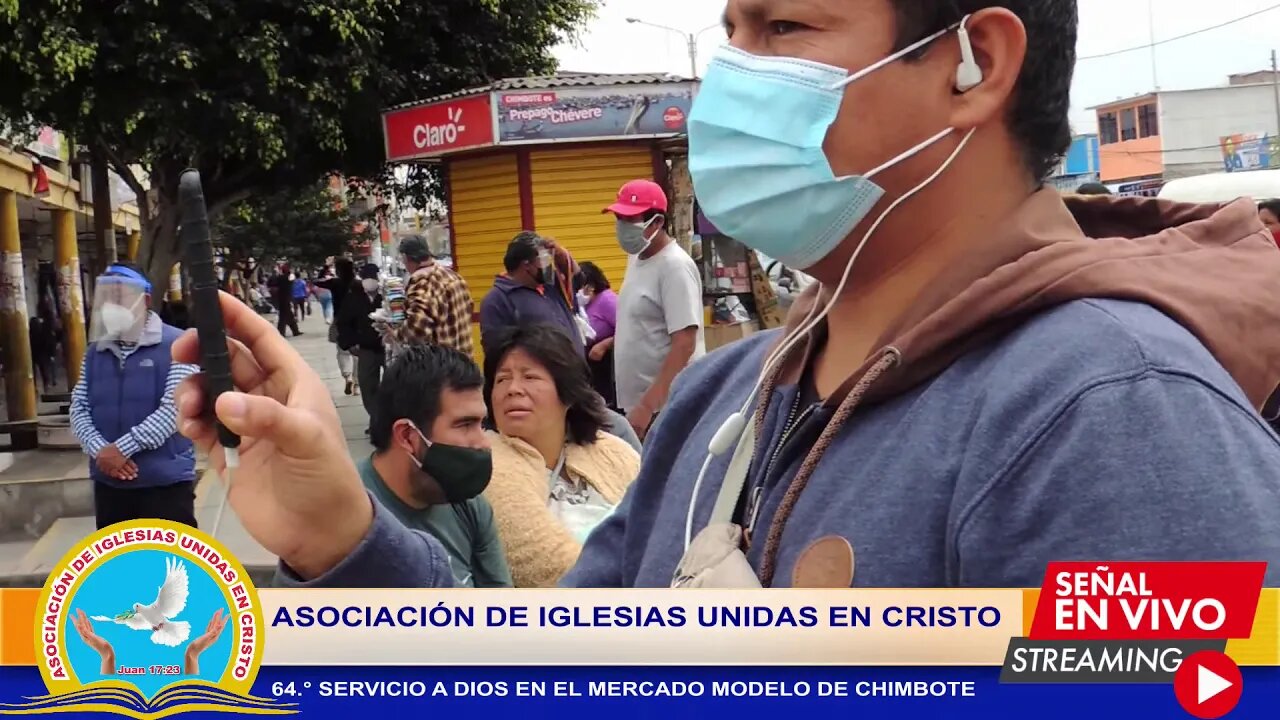 64.° SERVICIO A DIOS EN EL MERCADO MODELO DE CHIMBOTE