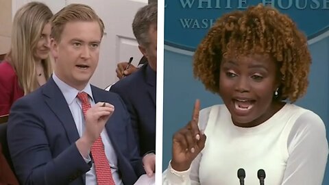 OUCH: Doocy SCORCHES KJP For BLAMING Carjacking on Republicans