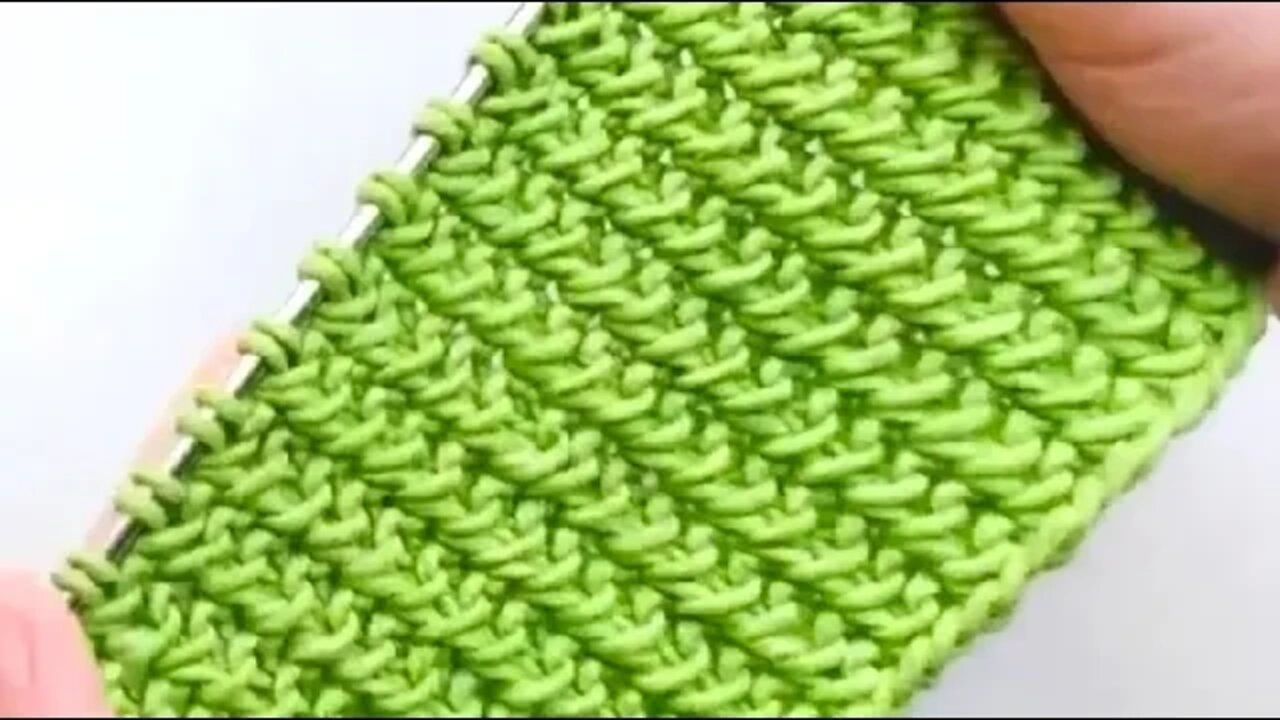 🧶Super Easy Tunisian Crochet Baby Blanket For Beginners