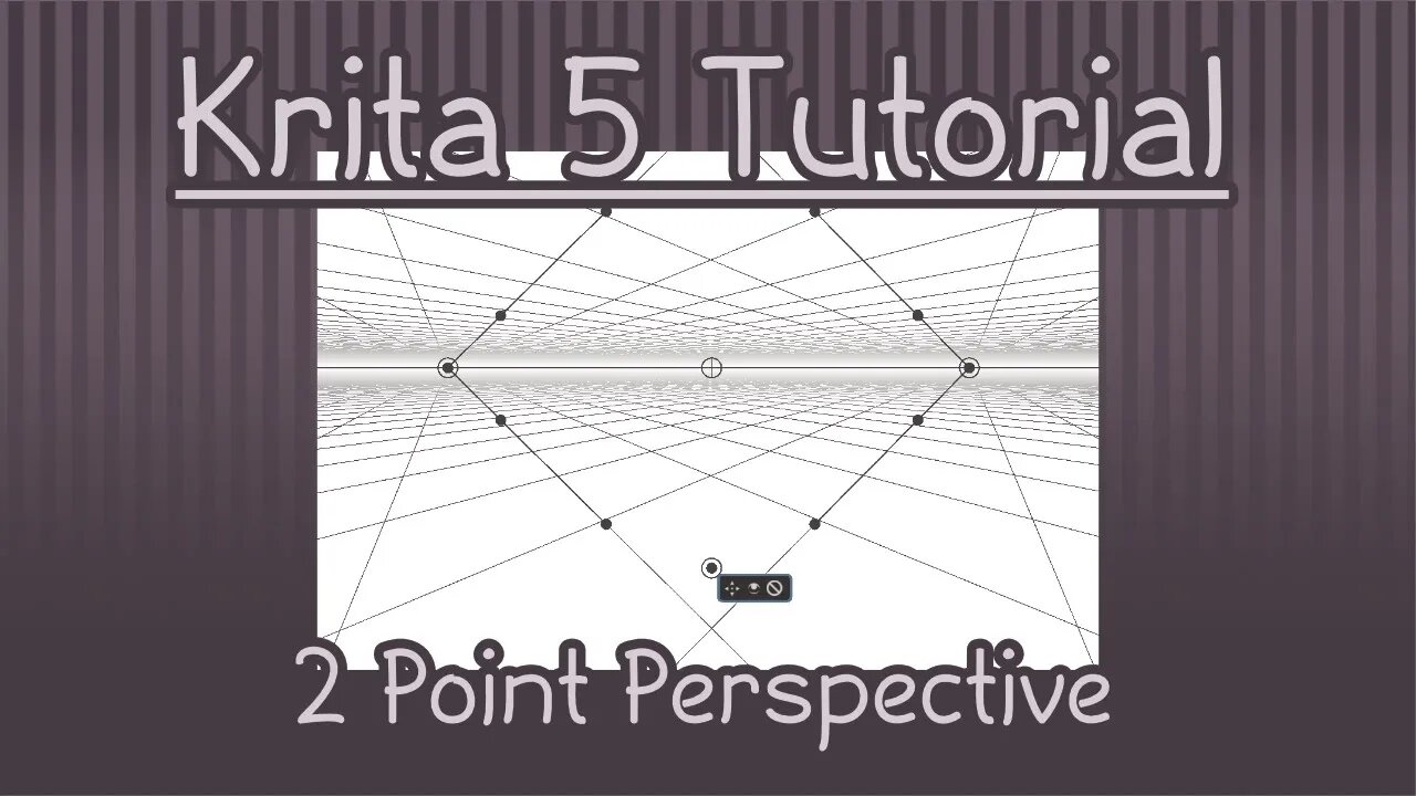 Krita 5: 2 Point Perspective