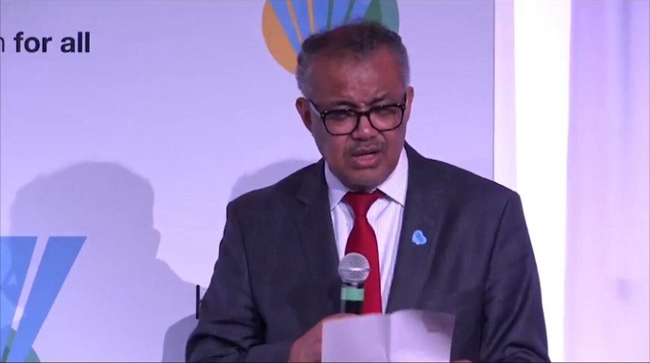 WHO Director Tedros blames anti vaccine 💉 people for all the havoc they are creating