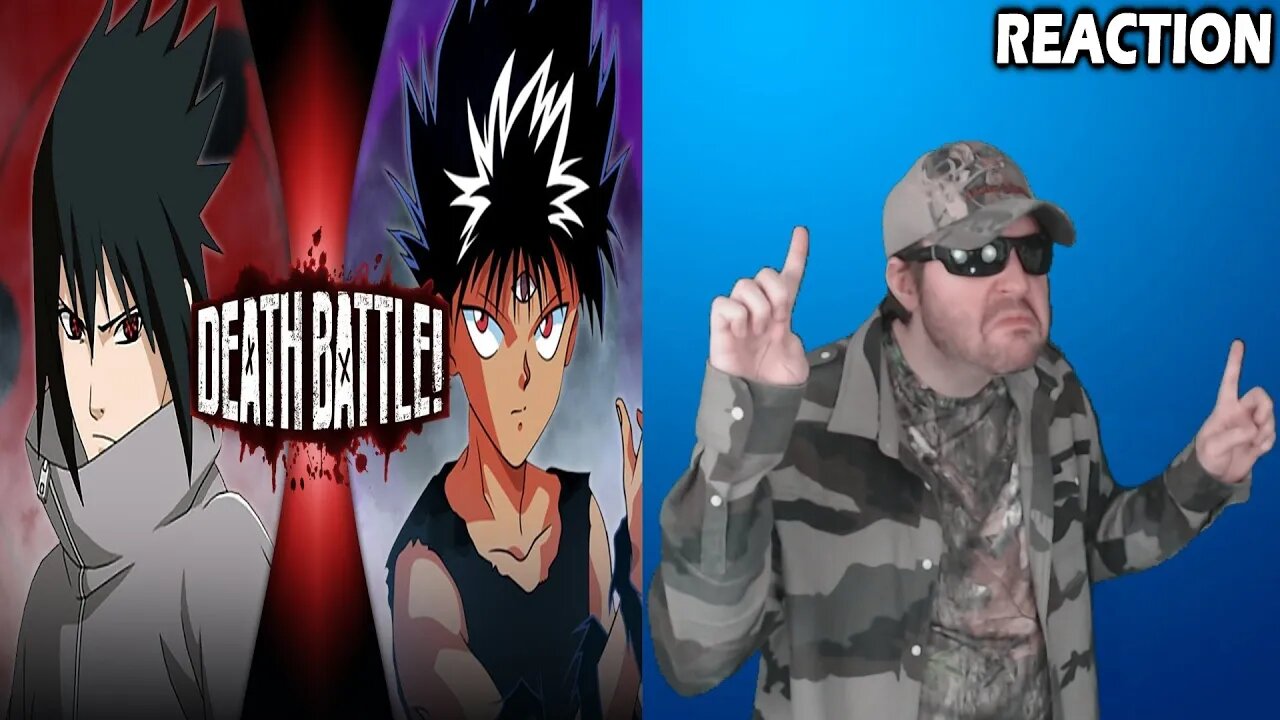 Sasuke VS Hiei (Naruto VS Yu Yu Hakusho) - Death Battle! REACTION!!! (BBT)