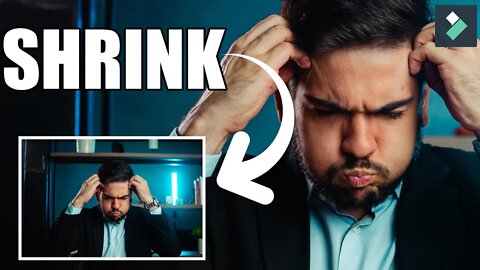 HOW TO [SHRINK A VIDEO] IN (WONDERSHARE FILMORA X) ||Tutorial||