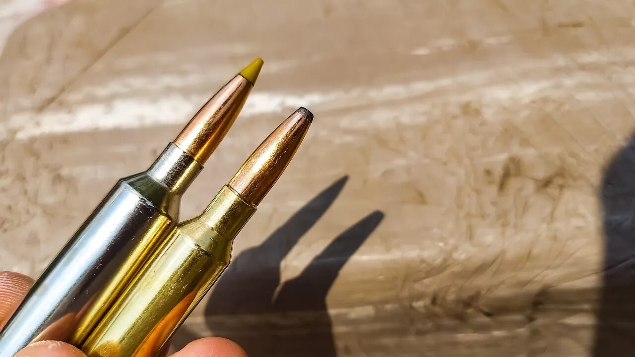 6.8 Western vs 6.5 Creedmoor - Giant Clay Blocks