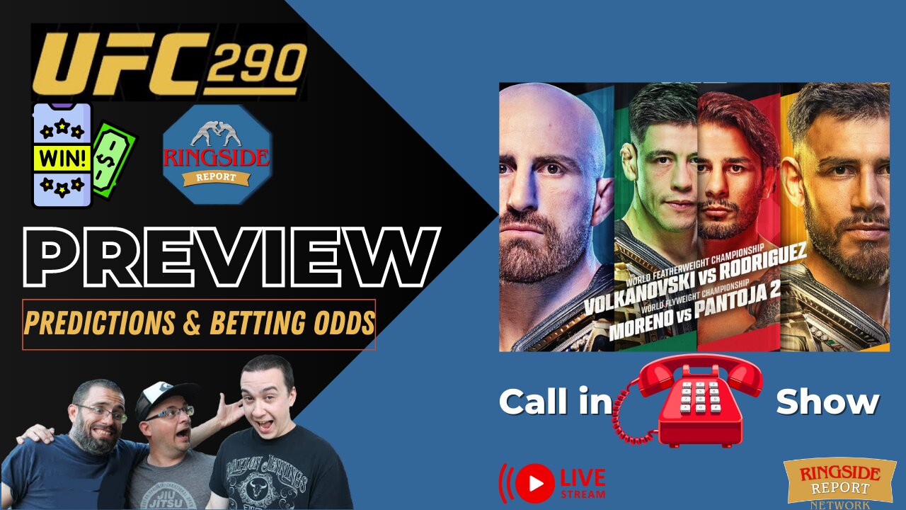 UFC 290: Volkanovski vs Rodriguez | Card Predictions | Live Stream🟥