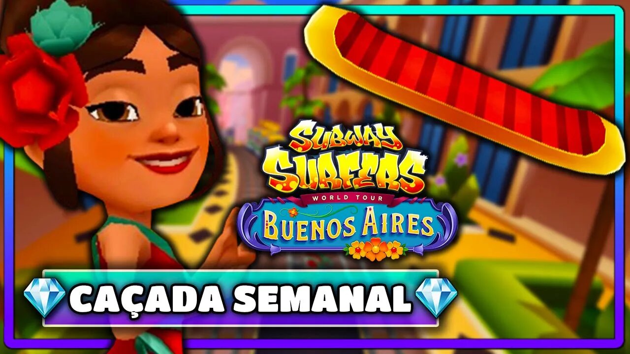 Subway Surfers Buenos Aires 2020 | Terceira Caçada Semanal