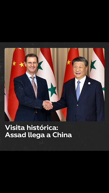 Por primera vez en casi 20 años llega el presidente sirio a China