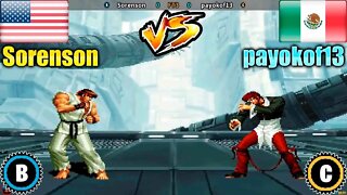 SNK vs. Capcom: SVC Chaos Super Plus (Sorenson Vs. payokof13) [U.S.A. Vs. Mexico]