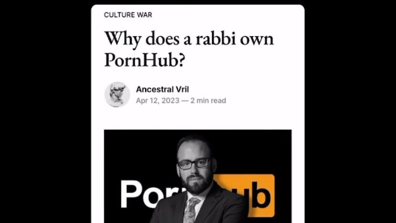 adult porn industry founded by jew reuben sturman - @punishedbrad